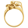 14k Yellow Gold Freeform Ring, Size 6 14k Yellow Gold Freeform Ring, Size 6