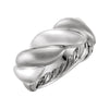 Continuum Sterling Silver Rope Design Ring (Size 6) Continuum Sterling Silver Rope Design Ring (Size 6)