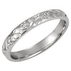 Patterned Design Wedding Band Ring in Platinum ( Size 7 ) Patterned Design Wedding Band Ring in Platinum ( Size 7 )