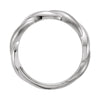 Continuum Sterling Silver Rope Design Ring, Size 7 Continuum Sterling Silver Rope Design Ring, Size 7