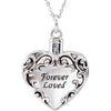 Forever Loved Ash Holder Necklace in Sterling Silver Forever Loved Ash Holder Necklace in Sterling Silver