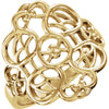 Filigree Ring in 14k Yellow Gold ( Size 6 ) Filigree Ring in 14k Yellow Gold ( Size 6 )
