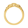 14k Yellow Gold Youth Claddagh Ring, Size 5 14k Yellow Gold Youth Claddagh Ring, Size 5