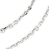 14k White Gold 1.75mm Solid Diamond-Cut Cable 24" Chain 14k White Gold 1.75mm Solid Diamond-Cut Cable 24" Chain