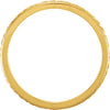 14k Yellow Gold 2mm Hand-Engraved Band Size 5 14k Yellow Gold 2mm Hand-Engraved Band Size 5