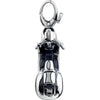 Sterling Silver Scooter Charm Sterling Silver Scooter Charm