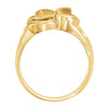 14k Yellow Gold Freeform Ring, Size 6 14k Yellow Gold Freeform Ring, Size 6