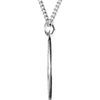 Sterling Silver 18mm Round St. Joseph Medal 18" Necklace Sterling Silver 18mm Round St. Joseph Medal 18" Necklace