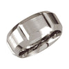 10.00 mm Cobalt Grooved and Beveled Edge Wedding Band Ring (Size 11 ) 10.00 mm Cobalt Grooved and Beveled Edge Wedding Band Ring (Size 11 )