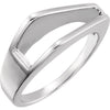 Fashion Ring in 14K White Gold (Size 6) Fashion Ring in 14K White Gold (Size 6)