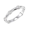 Stackable Metal Fashion Ring in Sterling Silver ( Size 6 ) Stackable Metal Fashion Ring in Sterling Silver ( Size 6 )