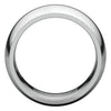 Sterling Silver 12mm Comfort Fit Band, Size 5