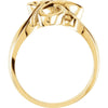 14k Yellow Gold Freeform Ring, Size 6 14k Yellow Gold Freeform Ring, Size 6