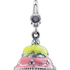 14.00x15.00 mm Cake Charm in Sterling Silver 14.00x15.00 mm Cake Charm in Sterling Silver