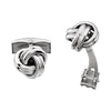 14K White Gold Knot Cuff Links 14K White Gold Knot Cuff Links