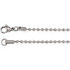 Stainless Steel Bead Chain with Lobster Clasp ( 30.00 Inch ) Stainless Steel Bead Chain with Lobster Clasp ( 30.00 Inch )