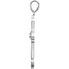 14k White Gold .03 CTW Diamond Cross Pendant 14k White Gold .03 CTW Diamond Cross Pendant