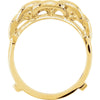 14k Yellow Gold Ring Guard, Size 6 14k Yellow Gold Ring Guard, Size 6