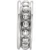 14K White Gold 9mm Roundel Spacer 14K White Gold 9mm Roundel Spacer