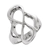 Metal Fashion Ring in 14k White Gold ( Size 6 ) Metal Fashion Ring in 14k White Gold ( Size 6 )