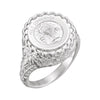 Holy Communion Ring in Sterling Silver (Size 6)