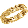 14k Yellow Gold 4.5mm Band, Size 7 14k Yellow Gold 4.5mm Band, Size 7