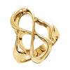 Metal Fashion Ring in 14k Yellow Gold ( Size 6 ) Metal Fashion Ring in 14k Yellow Gold ( Size 6 )