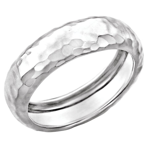 14k Yellow Gold Hammered Ring Size 5 14k Yellow Gold Hammered Ring Size 5
