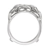 14k White Gold Ring Guard, Size 6 14k White Gold Ring Guard, Size 6