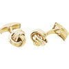 14k Yellow Gold Knot Cuff Links 14k Yellow Gold Knot Cuff Links