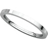 14k White Gold 1.5mm Flat Comfort Fit Band, Size 6 14k White Gold 1.5mm Flat Comfort Fit Band, Size 6