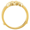 14k Yellow Gold Ring Guard, Size 6 14k Yellow Gold Ring Guard, Size 6
