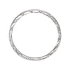 14k White Gold 3mm Hand Engraved Band Size 5 14k White Gold 3mm Hand Engraved Band Size 5