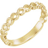 14k Yellow Gold Stackable Ring, Size 7 14k Yellow Gold Stackable Ring, Size 7