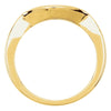 18k Yellow Gold 6.5mm Band, Size 6