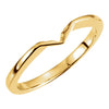 Wedding Band for Matching Engagement Ring in 14k Yellow Gold ( Size 6 )