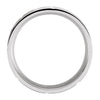 14k White Gold 7mm Grooved Band Size 10 14k White Gold 7mm Grooved Band Size 10
