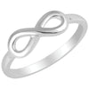 14K White Gold Infinity Ring Size 7 14K White Gold Infinity Ring Size 7