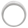 14k White Gold Hammered Wrap Ring , Size 7 14k White Gold Hammered Wrap Ring , Size 7