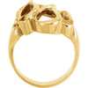 14k Yellow Gold Freeform Ring, Size 6 14k Yellow Gold Freeform Ring, Size 6