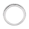 14k White Gold 1/4 CTW Diamond Matching Band , Size 7 14k White Gold 1/4 CTW Diamond Matching Band , Size 7
