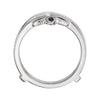 14k White Gold Ring Guard , Size 6 14k White Gold Ring Guard , Size 6