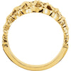 14k Yellow Gold Freeform Ring, Size 6 14k Yellow Gold Freeform Ring, Size 6
