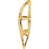 14k Yellow Gold Pendant Enhancer 14k Yellow Gold Pendant Enhancer