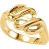 Metal Fashion Ring in 14k Yellow Gold ( Size 6 ) Metal Fashion Ring in 14k Yellow Gold ( Size 6 )