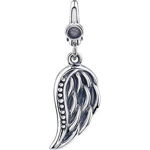 Sterling Silver Wing Charm Sterling Silver Wing Charm