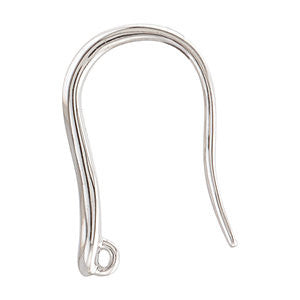 Sterling Silver French Ear Wire with Ring Sterling Silver French Ear Wire with Ring