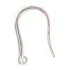 French Ear Wire with Ring in Sterling Silver (One only, not a pair) French Ear Wire with Ring in Sterling Silver (One only, not a pair)