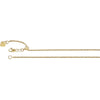 Adjustable Fashion Chain 1.4mm in 14k Yellow Gold (22 inch)