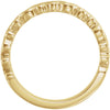 14k Yellow Gold Stackable Ring, Size 7 14k Yellow Gold Stackable Ring, Size 7
